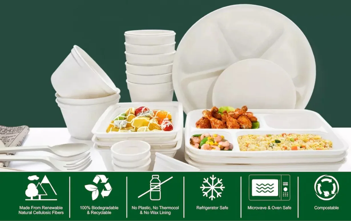  Bagasse Products In-Flight Food Packaging