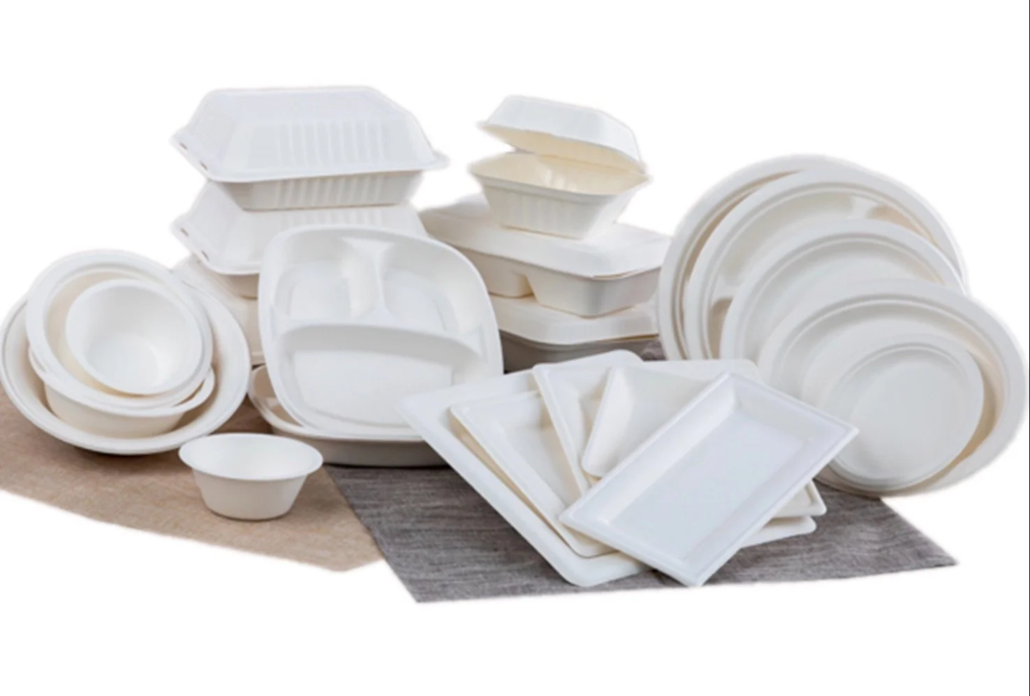 Sugarcane Bagasse Tableware Products Exporter to Iraq