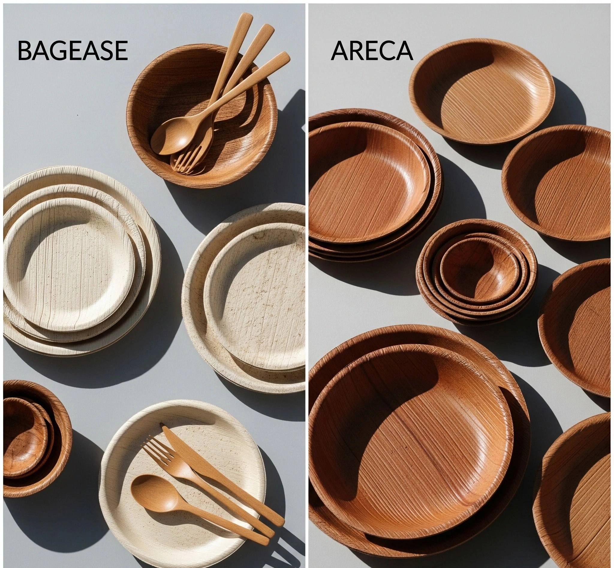 Bagasse vs Areca