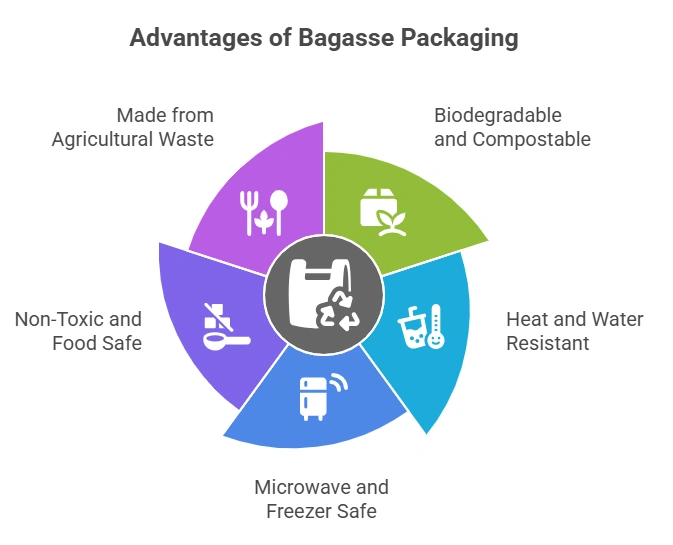benefits of bagasse packging