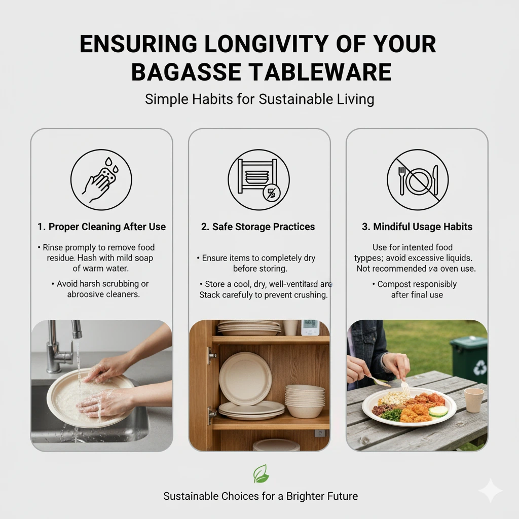 Ensuring Longevity Of Your Bagasse Tableware