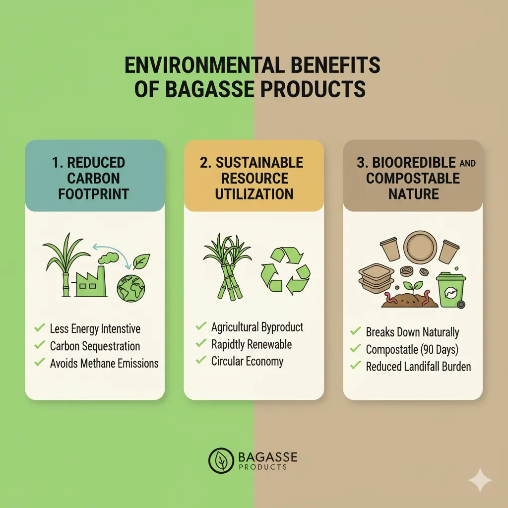 Environmental Benefits Of Bagasse Products
