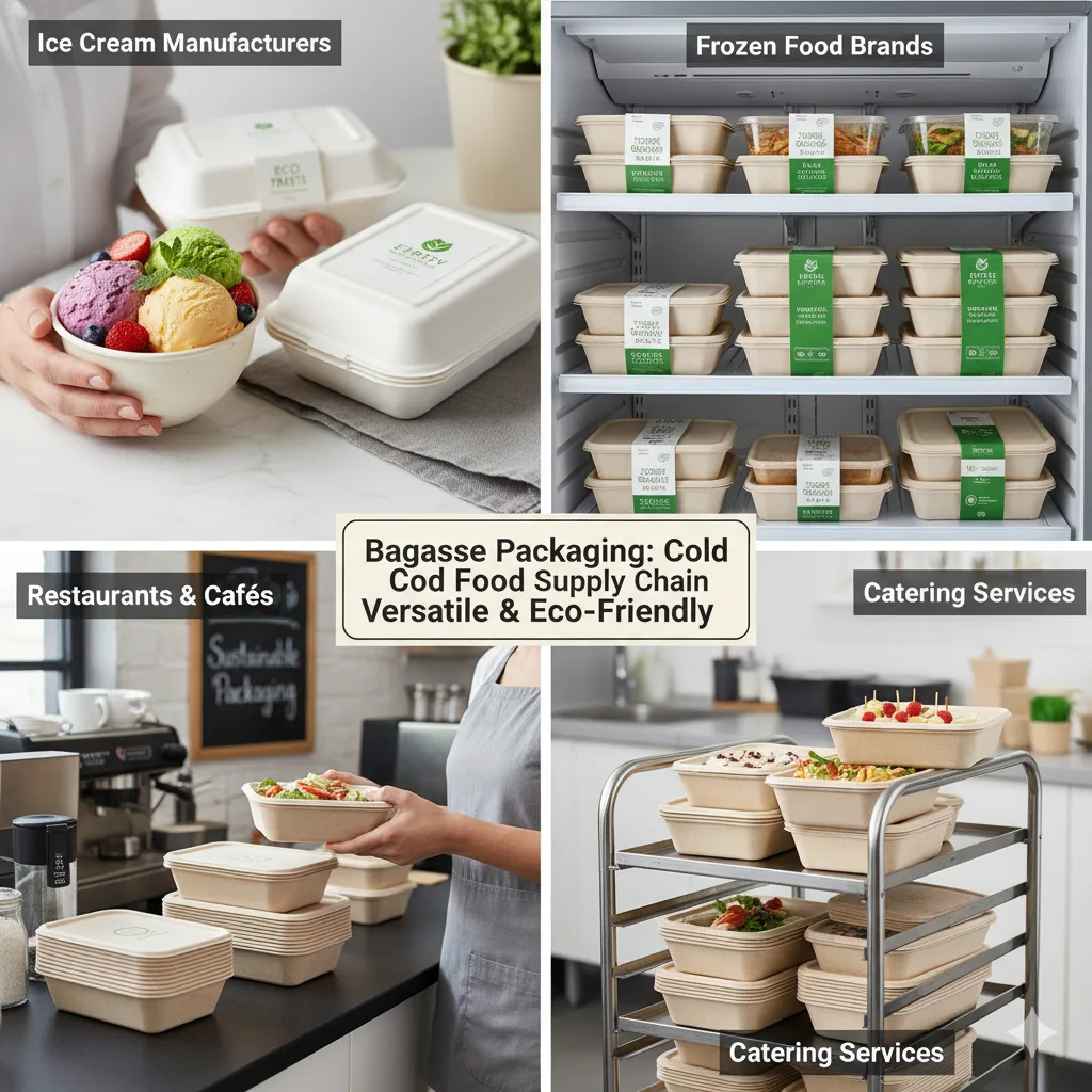 Applications of Bagasse Packaging in the Frozen Food Industry