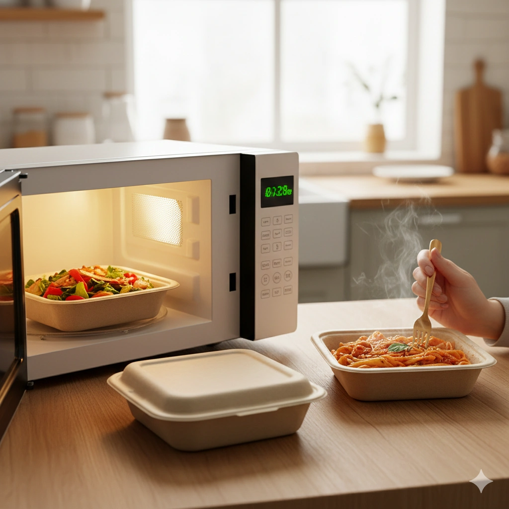 Are Bagasse Food Containers Microwave Safe