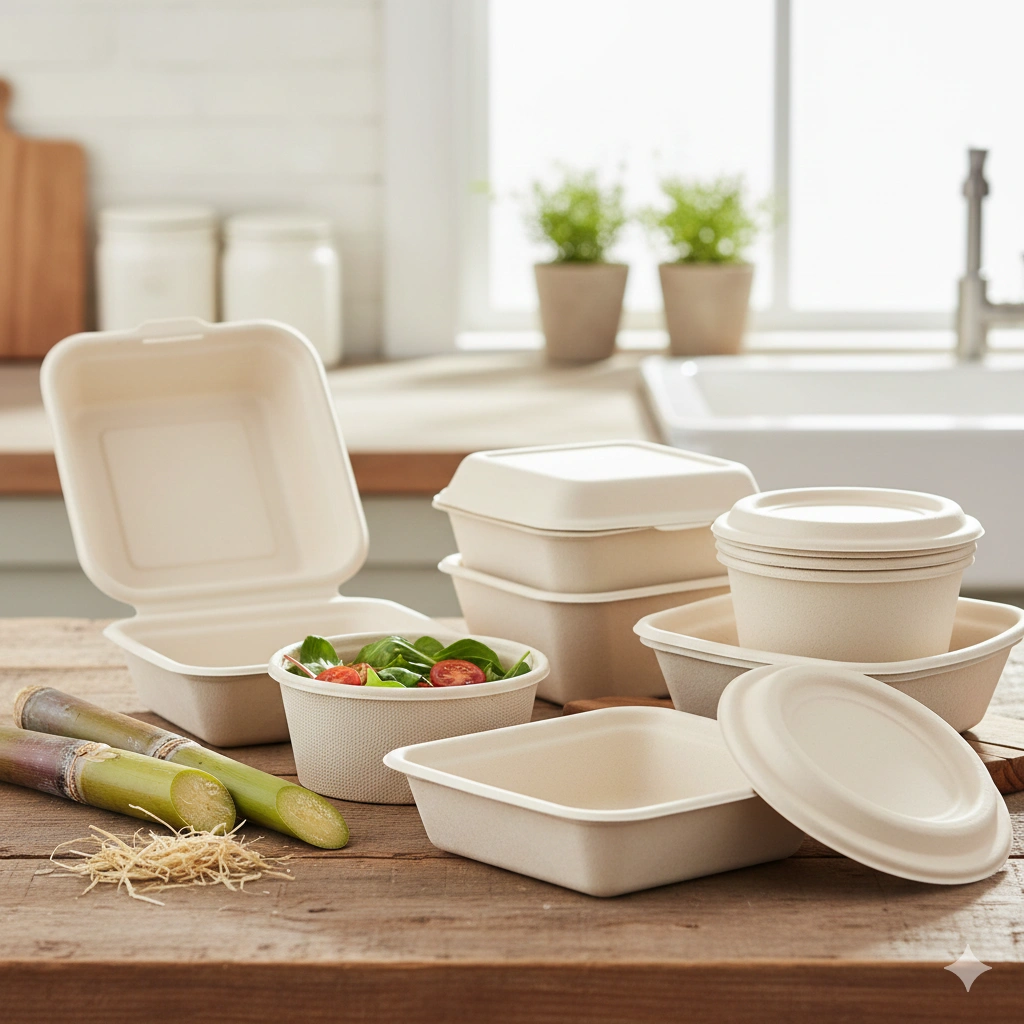 What Are Bagasse Containers