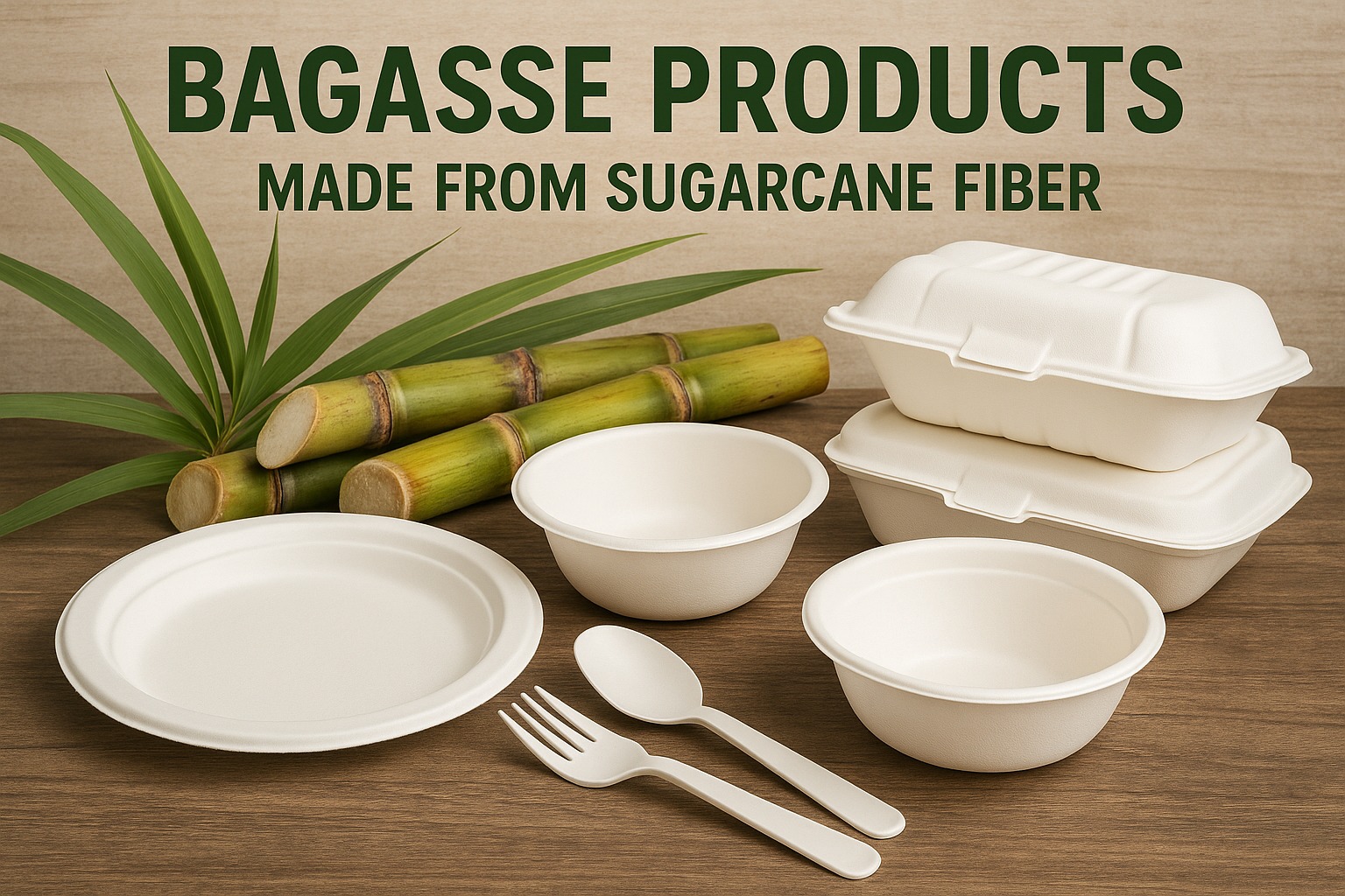 What Is Sugarcane Bagasse Tableware