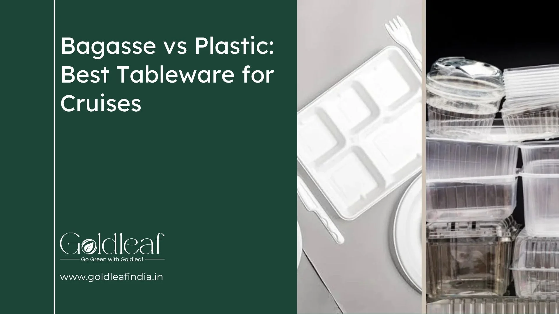 Bagasse vs Plastic: Best Tableware for Cruises